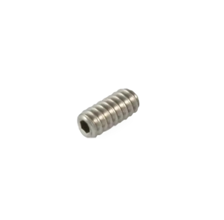 Allparts GS-0379-005 Stainless Hex Head Bridge Height Screws Short