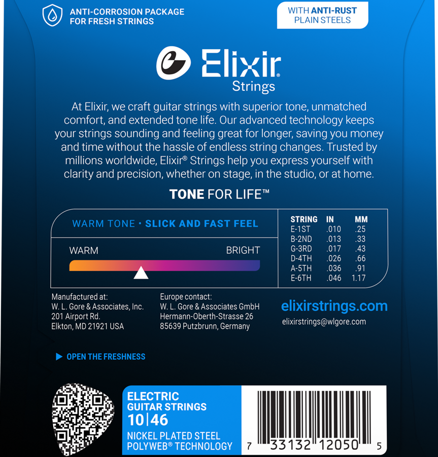 Elixir 12050 Polyweb Light 10/46 - Image 2