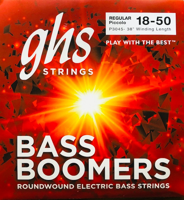Ghs Bass Boomers P3045 Regular Σετ Χορδές Piccolo Μπάσου 18/50
