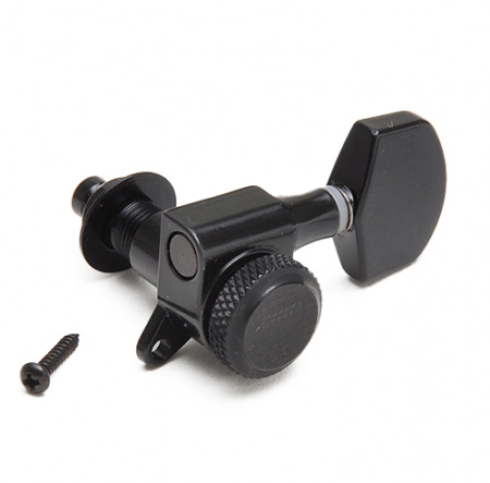 Kluson MBS33B Backlock Tuners 3L/3R Black