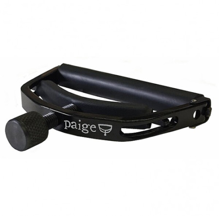 Paige P-12E Original Capo for12-string Guitar Black - Image 2