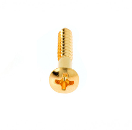 Catfish Strap Button Screw Gold