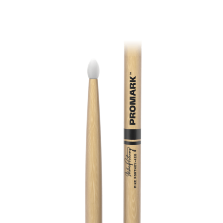 Promark TX420N Mike Portnoy Lacquered Hickory Wooden Tip Μπαγκέτες - Image 2