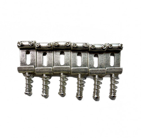 Kluson TV13V Vintage Saddles for Strat Aged Nickel