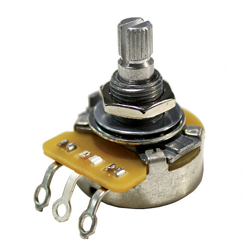 Allparts EP-4186-000 CTS 500K No Load Split Shaft Audio Pot