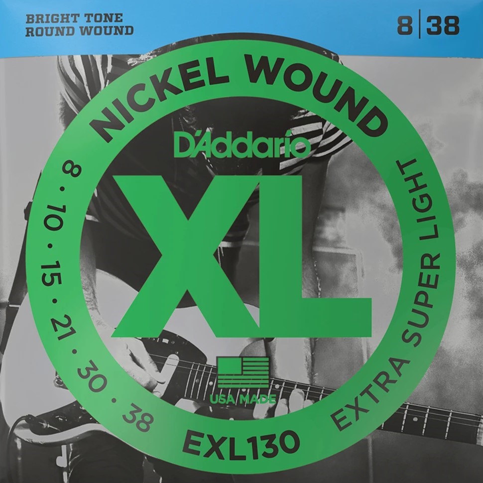Daddario EXL130 Extra Super Light 8/38