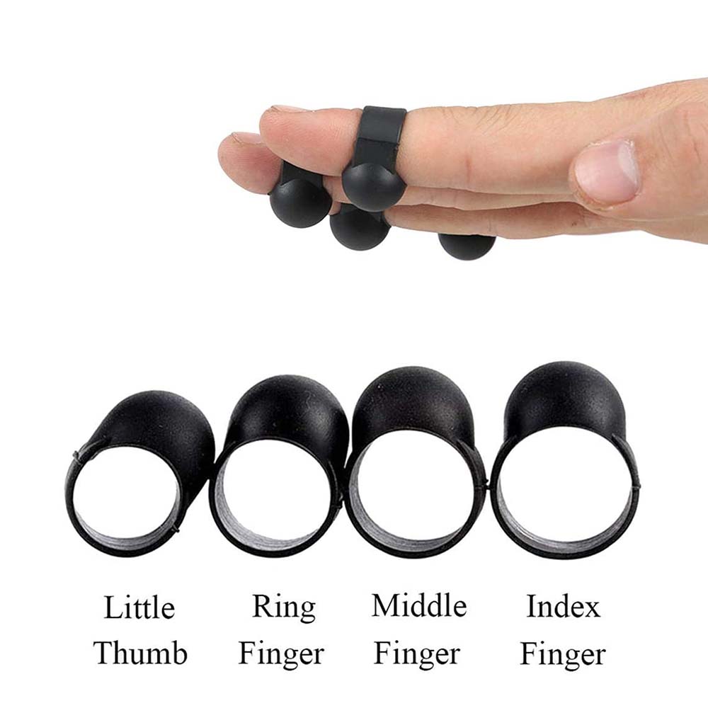 Tongue Drum Finger Picks Quad