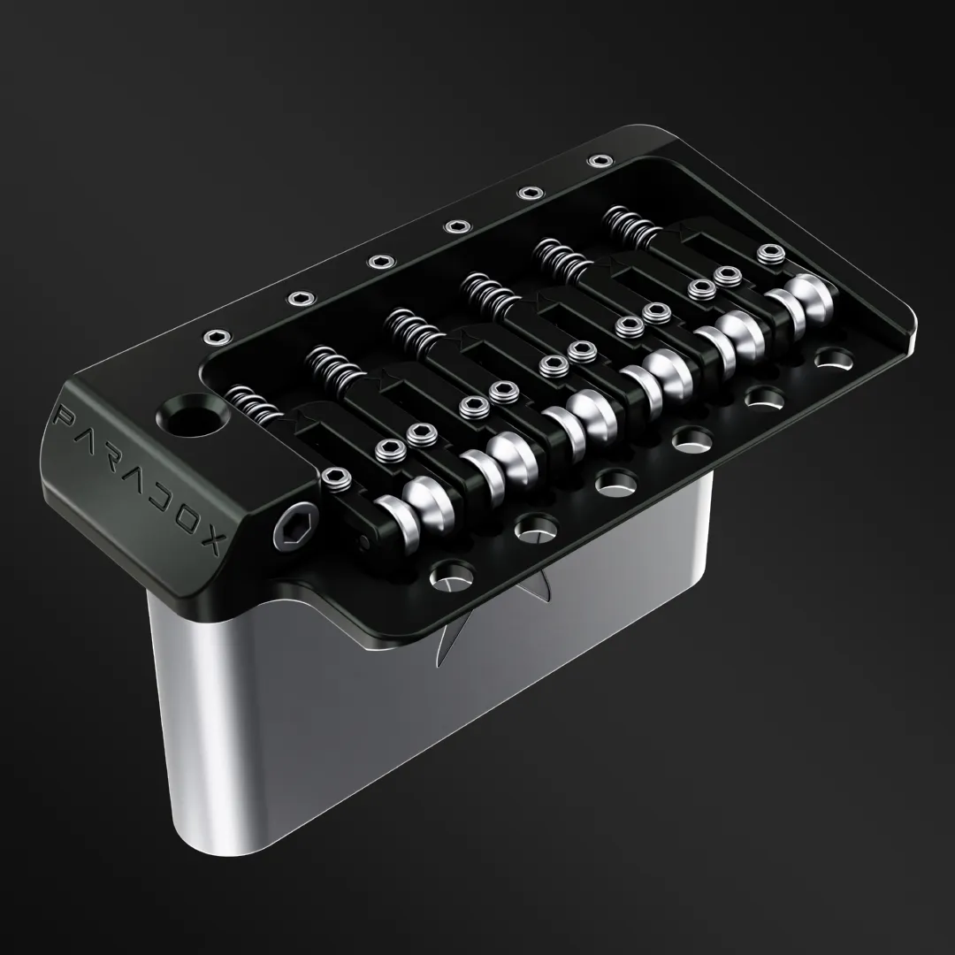 Paradox 7075 T6 Aluminium Alloy Strat Style Tremolo Bridge Right Hand - Image 2