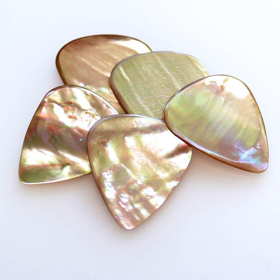 Abalone Tones Greenlip Abalone 1 Guitar Pick - Image 2