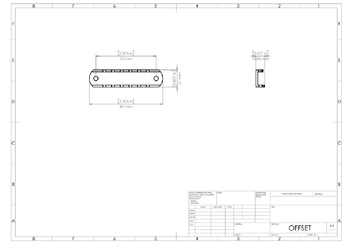 Paradox 7075 T6 Aluminium Alloy Offset Bridge - Image 8